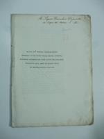 Di una piu' precisa dichiarazione intorno ad un passo della Divina Commedia di Dante Alighieri nel XVIII Canto del Paradiso