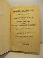 Corpo reale del Genio civile. Servizio speciale dei fabbricati demaniali in Milano. Impresa generale delle opere di ordinaria e straordinaria manutenzione dei fabbricati demaniali. Capitolato per gli appalti ed elenco generale dei prezzi