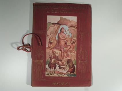 Maria Ved. Rossi & figli. Genova. Gli animali della pelliccia. Cenni di L. A. Cervetto - Luigi Augusto Cervetto - copertina