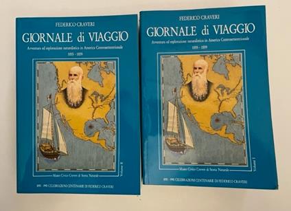 Giornale di viaggio. Avventura ed esplorazione naturalistica in America Centro-settentrionale 1855-1859 - Federico Craveri - copertina