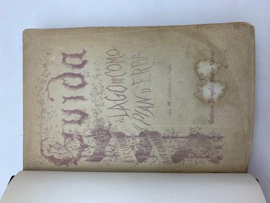 Il lago di Como e il Pian d'Erba. Escursioni autunnali illustrate da incisioni in legno - Pier Ambrogio Curti - copertina