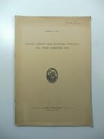 Alcuni aspetti dell'economia italiana nel primo semestre 1949