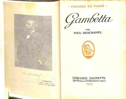 Gambetta - Paul Deschanel - copertina