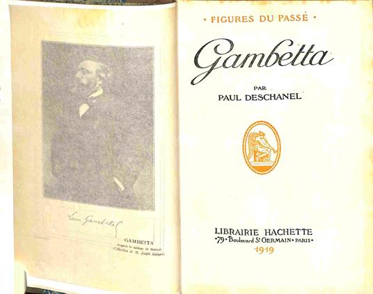 Gambetta - Paul Deschanel - copertina