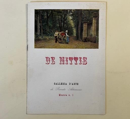 De Nittis. Galleria d'Arte di Renato Attanasio, Roma. Mostra n. 1 - Mario D'Orsi - copertina