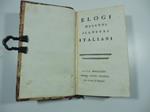 Elogj d'alcuni illustri italiani