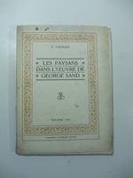 Les paysans dans l'oeuvre de George Sand