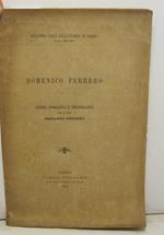 Domenico Perrero. Notizia biografica e bibliografica