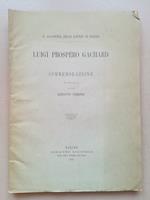 Luigi Prospero Gachard. Commemorazione