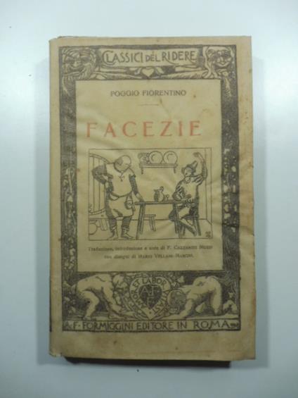 Facezie - Poggio Fiorentino - copertina