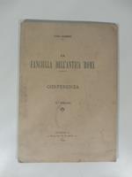 La fanciulla dell'antica Roma. Conferenza