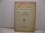 Il folk-lore nella Scienza, nella Letteratura e nell'Arte. Lettura fatta al circolo filologico di Milano