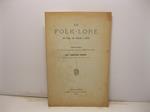 Il fol-klore nella scienza, nella letteratura e nell'arte. Lettura fatta al circolo filologico di Milano addi' 5 giugno 1887