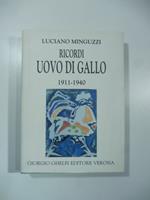 Ricordi. Uovo di gallo 1911-1940