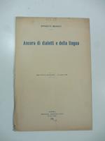 Ancora di dialetti e della lingua