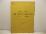 Aspetti del gusto artistico del Vittoria. Dalla Rivista di Venezia, aprile 1934