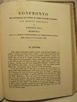 Confronto del materiale da ponte di varii sistemi d'Europa con quello proposto da Giuseppe Novi