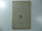 Raimon de Tors trovatore marsigliese del sec. XIII