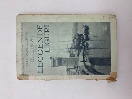 Il libro delle leggende liguri - Vittorio Pongiglione - copertina