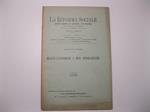 Realta' economiche e miti sindacalistici. Estratto da La riforma sociale. Rivista critica di economia e di finanza fondata nel 1894. Terza serie, fascicolo 5-6, maggio-giugno 1925