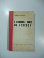 I quattro errori di Kerenski
