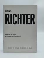 Hans Richter. Galleria del Naviglio, Milano dal 21 ottobre all'8 novembre 1970