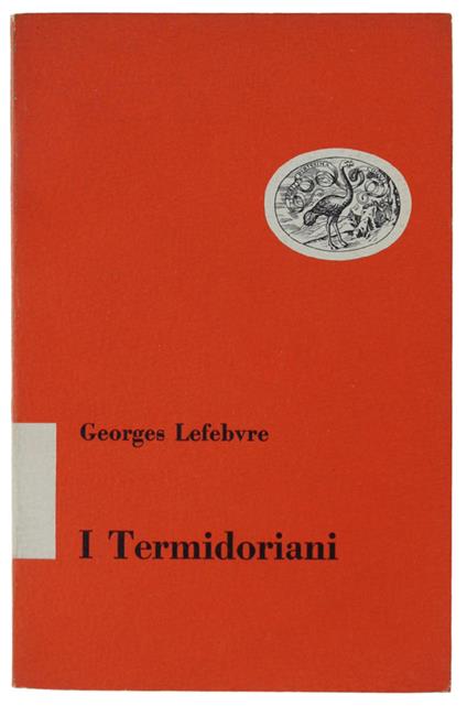 I Termidoriani - Georges Lefebvre - copertina