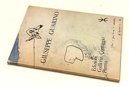 Giuseppe Guarino Immagini Poesie- Galleria Correggio Parma- 1973- Bs- Xfs191 - Roberto Sanesi - copertina