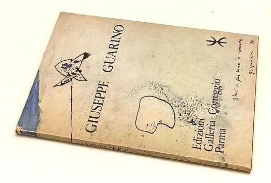 Giuseppe Guarino Immagini Poesie- Galleria Correggio Parma- 1973- Bs- Xfs191 - Roberto Sanesi - copertina