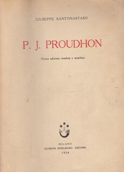 P.J. Proudhon - copertina