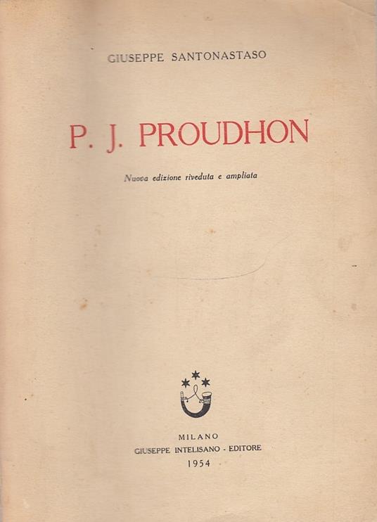 P.J. Proudhon - copertina