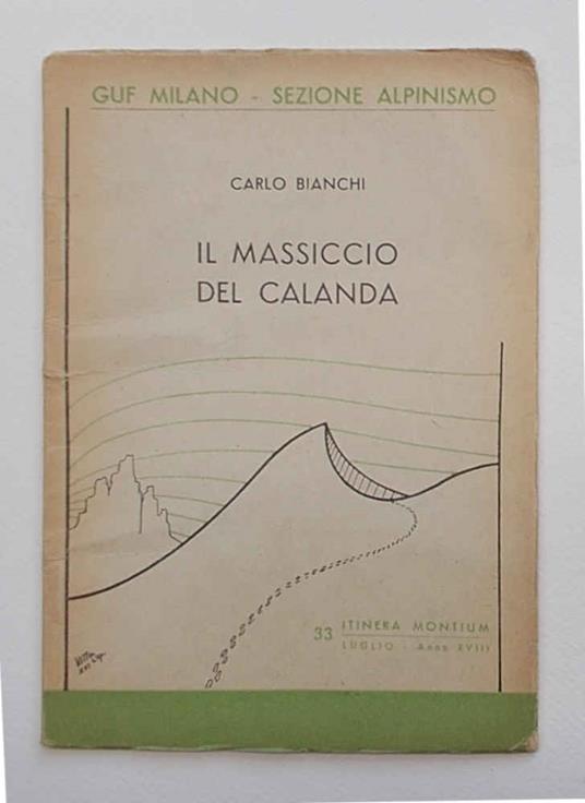 Il Massiccio del Calanda - Carlo Bianchi - copertina