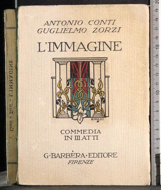 L' immagine. Commedia in 3 atti - copertina