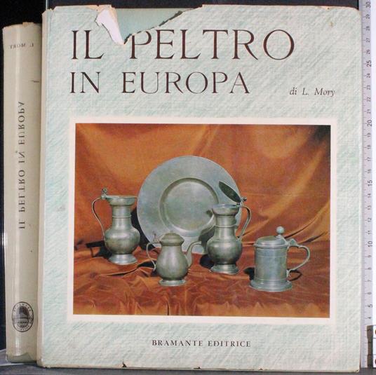 Il peltro in Europa - copertina
