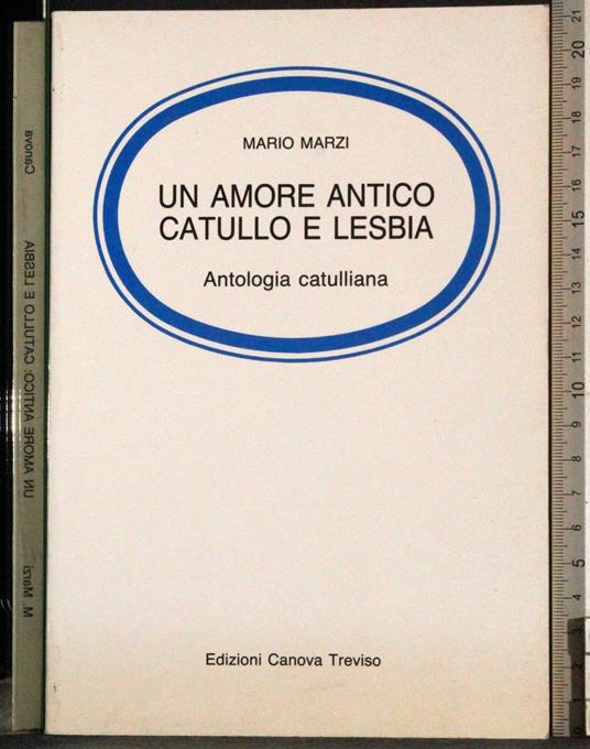 Un amore antico - Mario Marzi - copertina