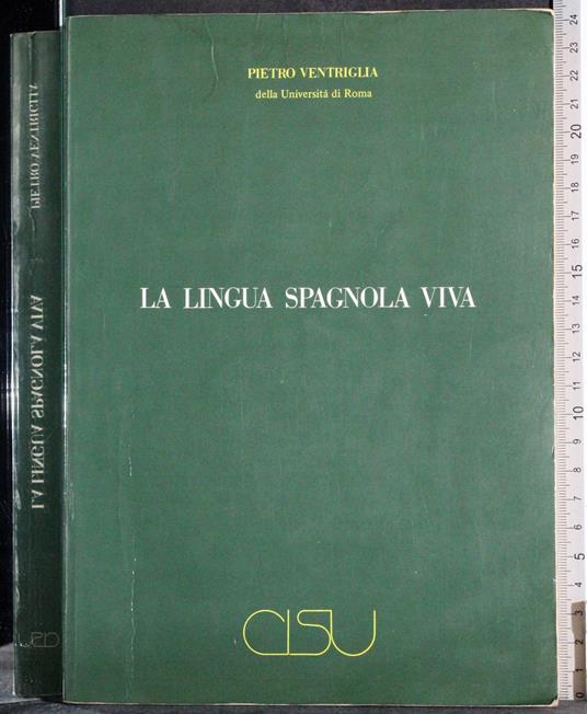 lingua spagnola viva - Pietro Ventriglia - copertina