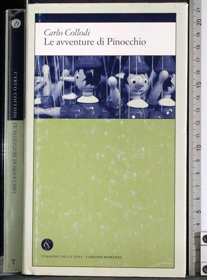 Le avventure di Pinocchio - Carlo Collodi - copertina