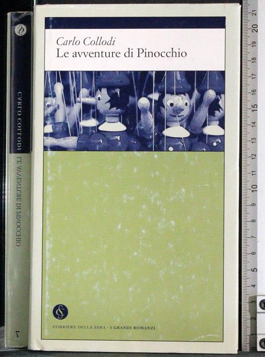 Le avventure di Pinocchio - Carlo Collodi - copertina