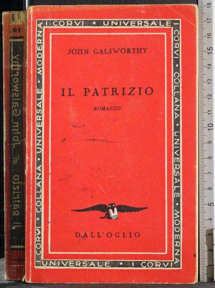 Il patrizio - John Galsworthy - copertina