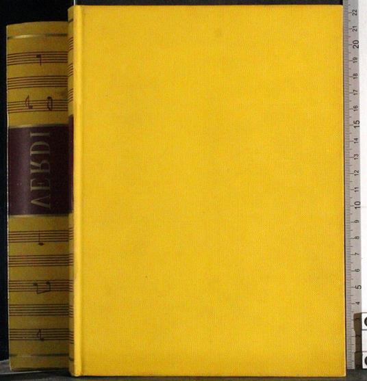 Verdi - Vincent Sheean - copertina