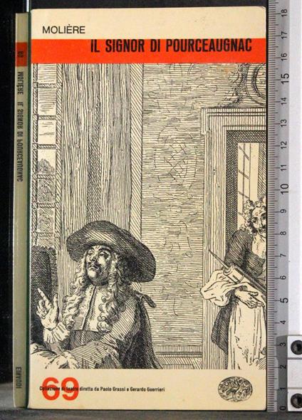 Il signor di Pourceaugnac - Molière - copertina