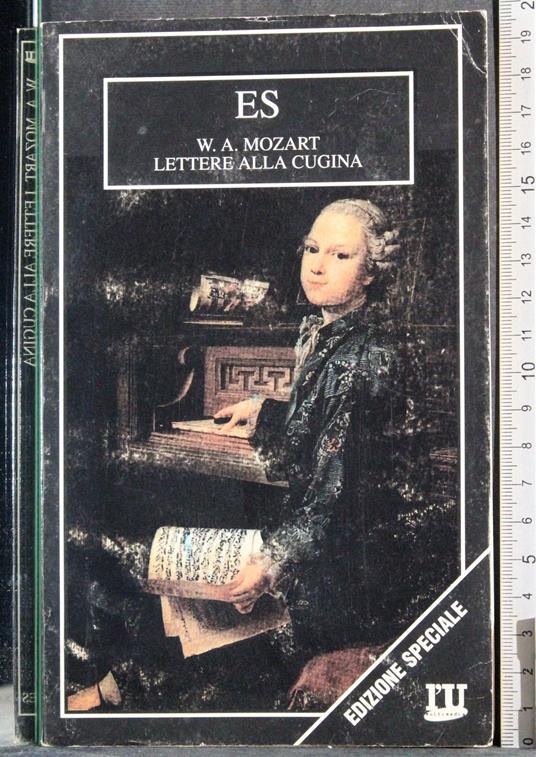 Lettere alla cugnia - Wolfgang Amadeus Mozart - copertina