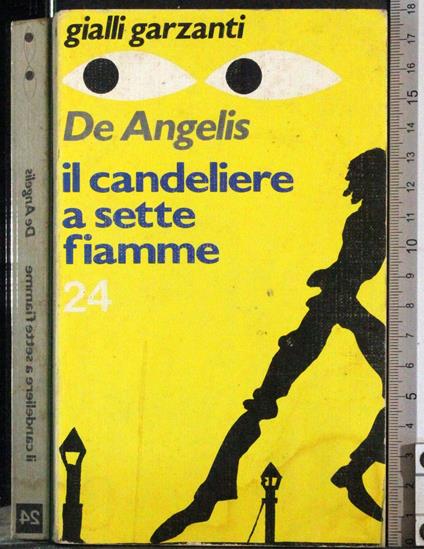 Il candeliere a sette fiamme - De Angelis - copertina