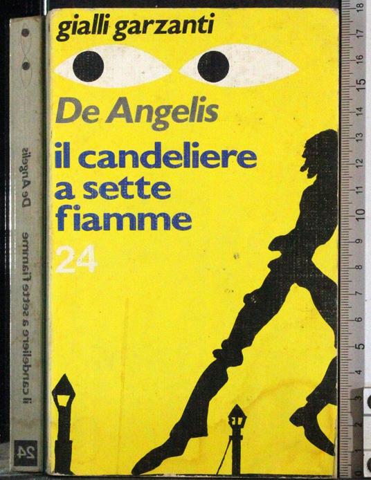 Il candeliere a sette fiamme - De Angelis - copertina