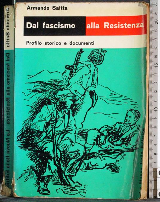 Dal fascismo alla Resistenza - Armando Saitta - copertina
