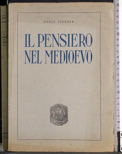 Il pensiero nel medioevo - copertina