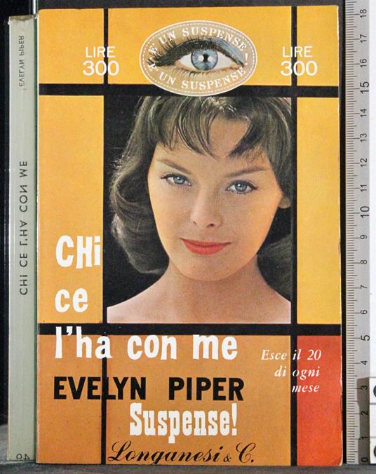 Chi ce l'ha con me - Evelyn Piper - copertina