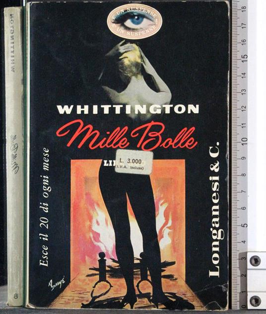 Mille bolle - Harry Whittington - copertina