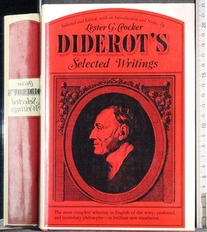 Diderot's Selected Writings - copertina