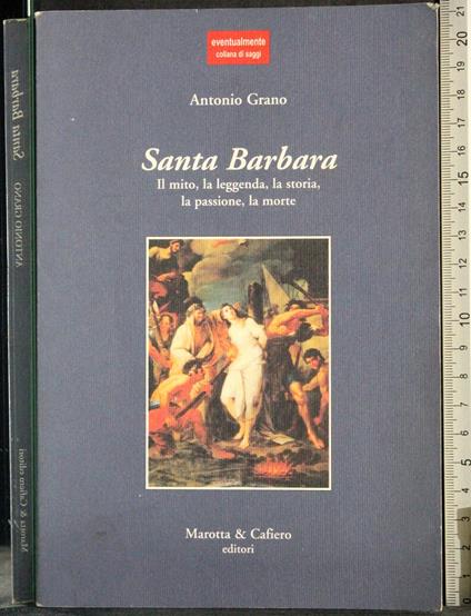Santa Barbara - Antonio Grano - copertina